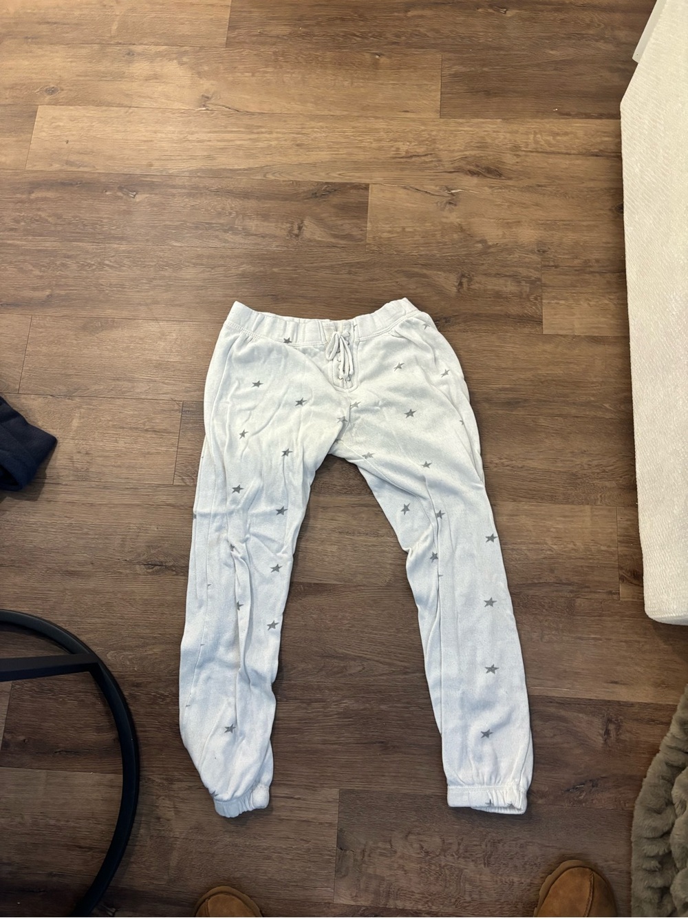 Vintage Havana Light Blue Star Jogger Pants for Kids